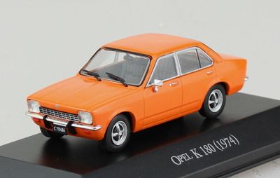 Opel Kadett C K180 1974 orange - skala 1:43