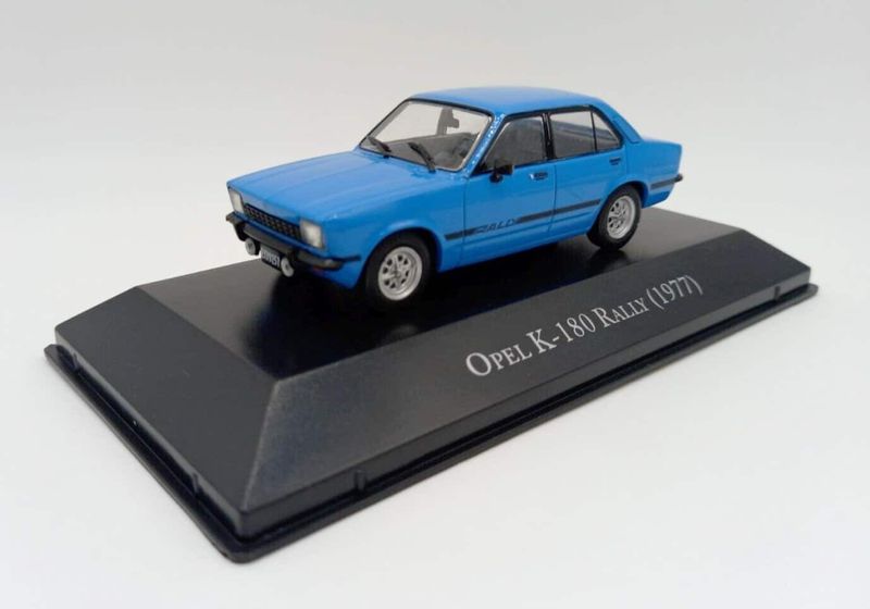 Opel Kadett K180 Rally 1977 blå - skala 1:43