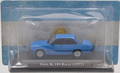 Opel Kadett K180 Rally 1977 blå - skala 1:43