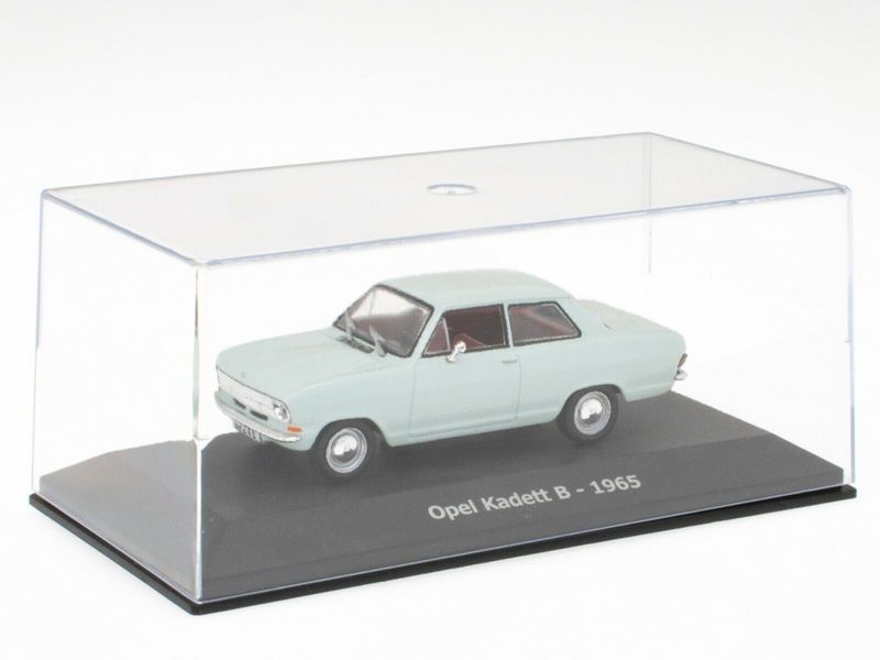 Opel Kadett B 1965 ljusblå - skala 1:43