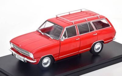 Opel Kadett B Caravan 1965 röd - skala 1:24