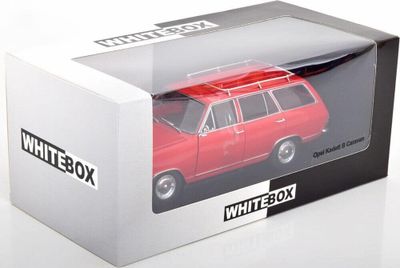 Opel Kadett B Caravan 1965 röd - skala 1:24