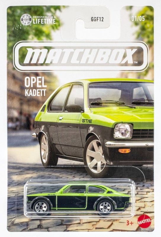 Opel Kadett Coupe GTE 1975 svart/grön - Matchbox 1:64