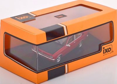 Opel Kadett C Coupe SR 1976 röd - skala 1:43