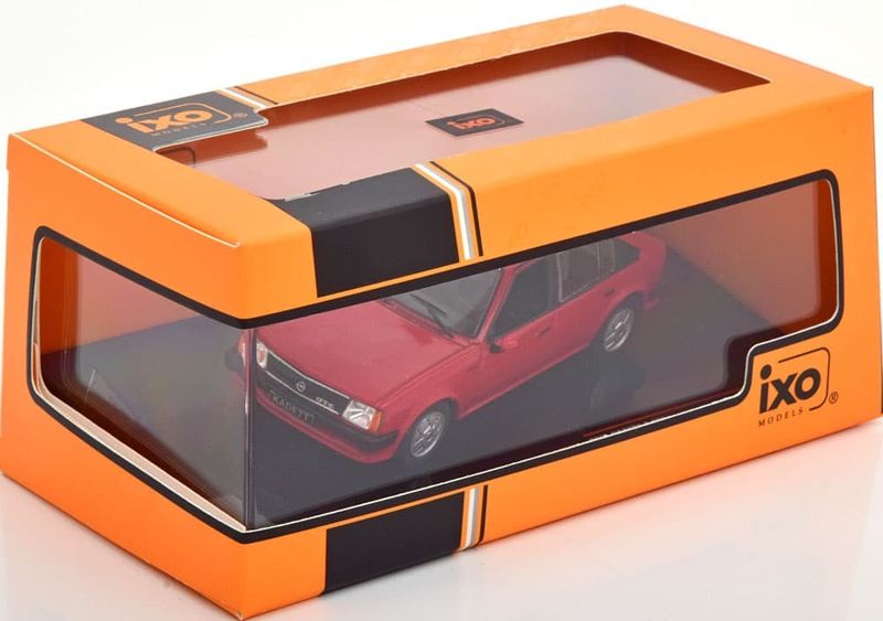 Opel Kadett D GT/E 1983 röd - skala 1:43