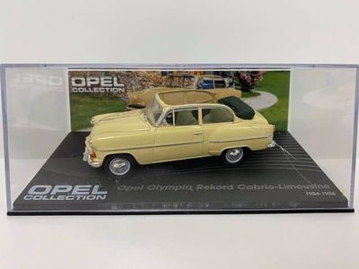 Opel Olympia Rekord Cab Limo 1954 beige - skala 1:43