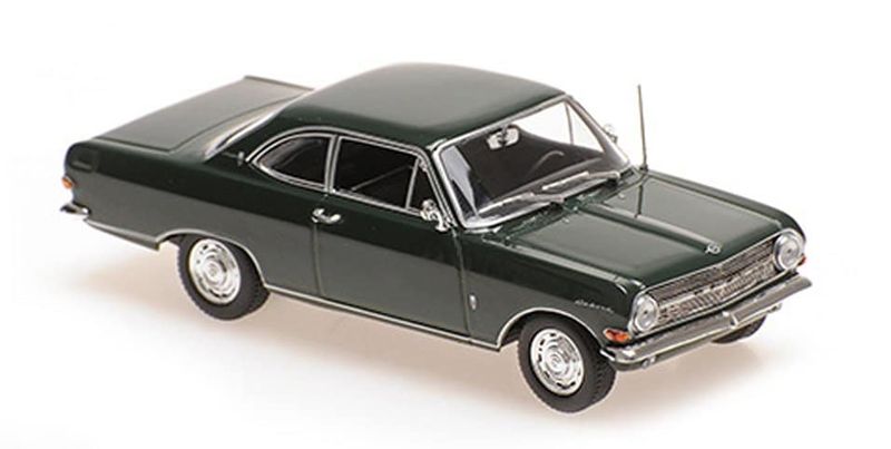 Opel Rekord A Coupe 1962 grön - skala 1:43