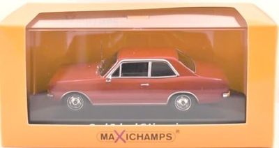 Opel Rekord C 1968 röd - skala 1:43