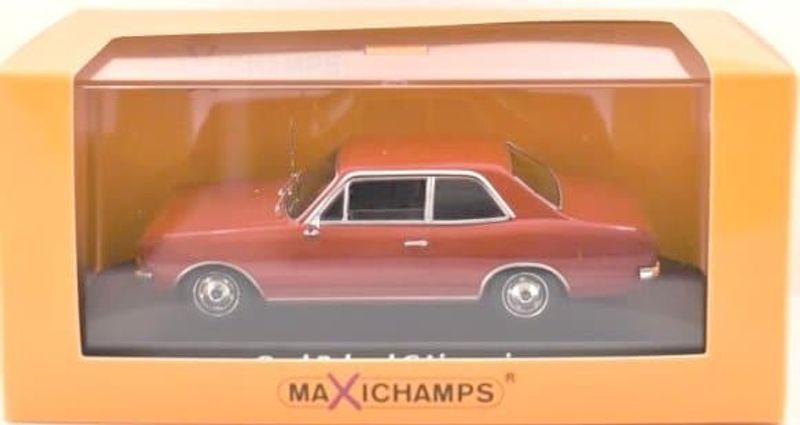 Opel Rekord C 1968 röd - skala 1:43