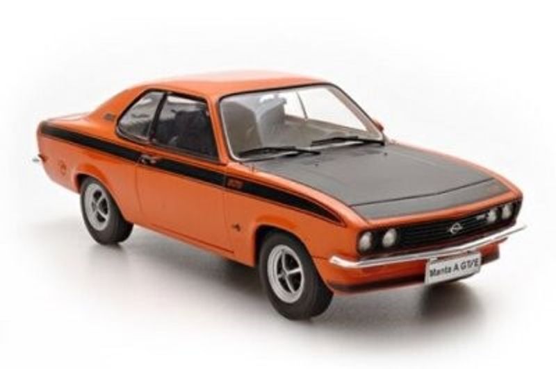 Opel Manta A GT/E 1974 orange - skala 1:24