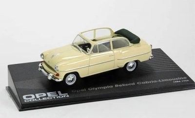 Opel Olympia Rekord Cab Limo 1954 beige - skala 1:43