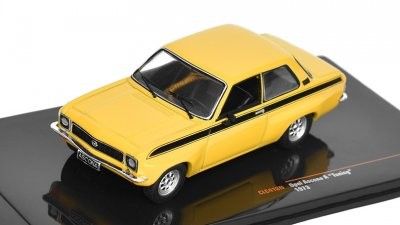 Opel Ascona Tuning 1973 gul - skala 1:43