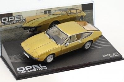 Opel Bitter CD 1973-79 guld - skala 1:43