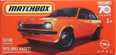 Opel Kadett orange - Matchbox 1:64 (box)