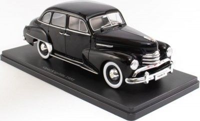 Opel Kapitän 1951 svart - skala 1:24