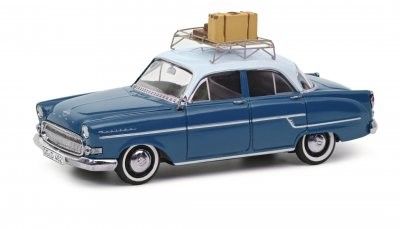 Opel Kapitän + roof rack 1957 "Riviera" - skala 1:43
