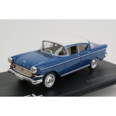 Opel Kapitän P1 1958 blå - skala 1:43