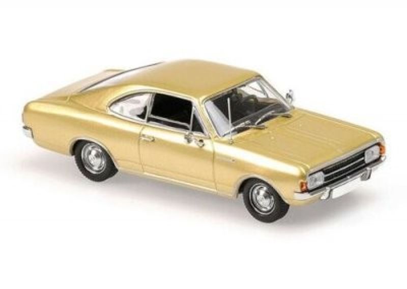 Opel Rekord C Coupe 1966 guld - skala 1:43