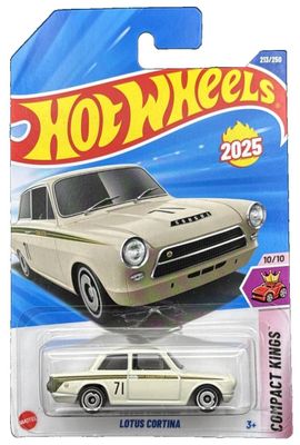 Lotus Cortina - Hot Wheels 1:64 (skadad förpackning)