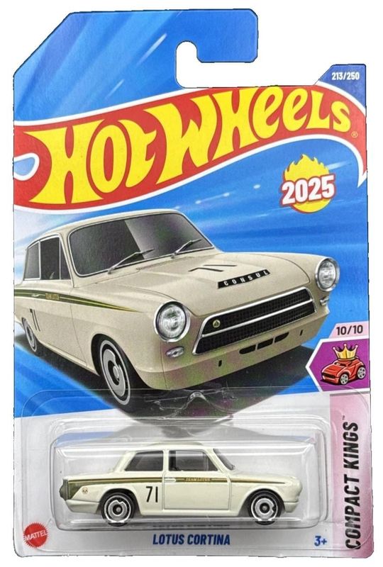 Lotus Cortina - Hot Wheels 1:64 (skadad förpackning)