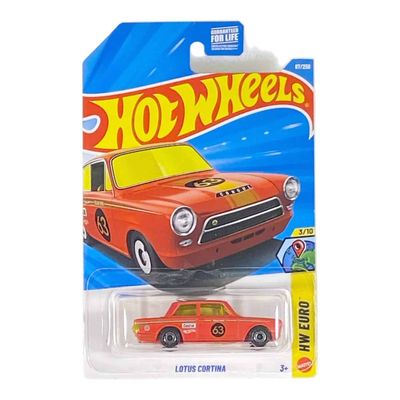 Lotus Cortina röd - Hot Wheels 1:64