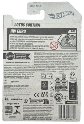 Lotus Cortina röd - Hot Wheels 1:64