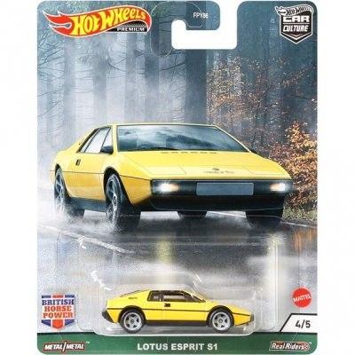 Lotus Esprit S1 gul - Hot Wheels 1:64