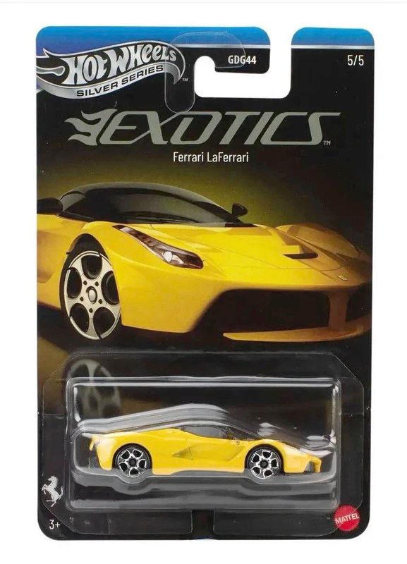Ferrari LaFerrari - Exotics Silver series Hot Wheels 1:64