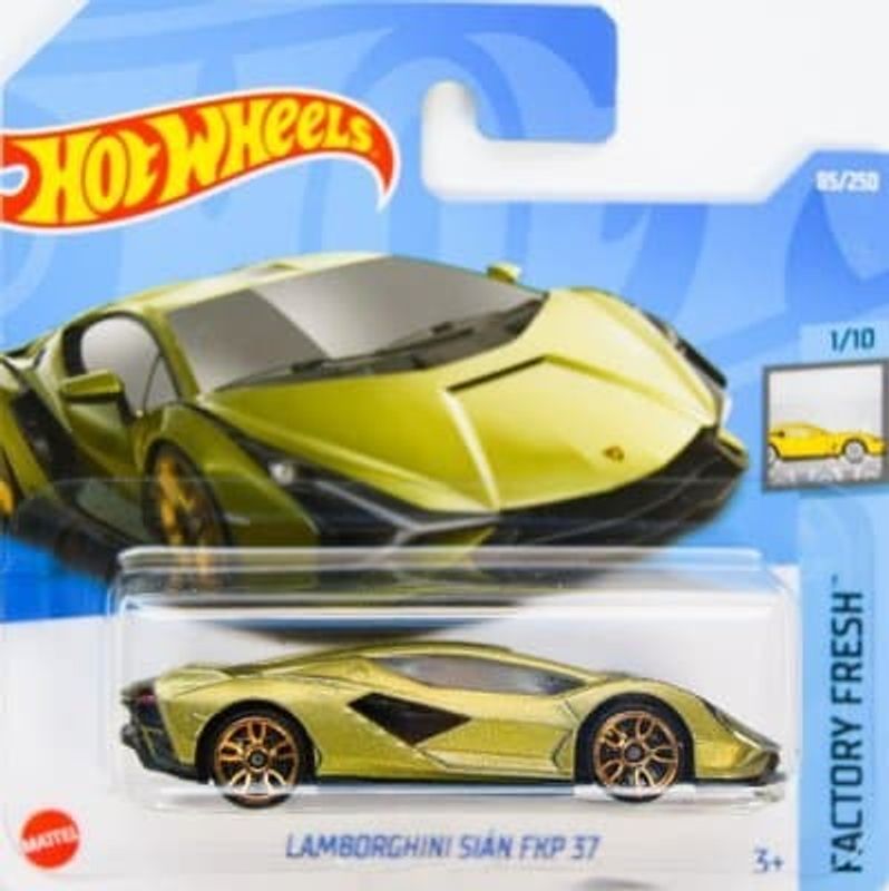 Lamborghini Sian FKP-37 oliv grön - Hot Wheels 1:64
