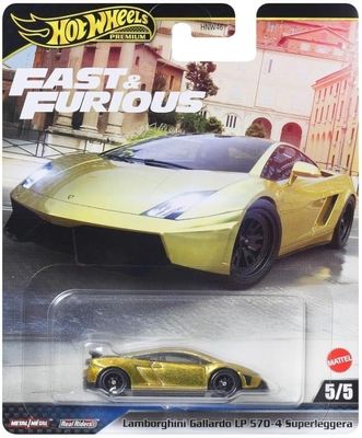 Lamborghini Gallardo LP570-4 Superleggera F&F - Hot Wheels 1:64