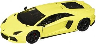 Lamborghini Aventator LP 700-4 gul - skala 1:24