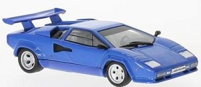 Lamborghini Countach LP 400 S, blå, 1978 - skala 1:43