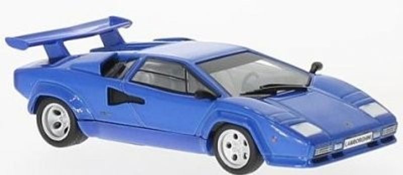 Lamborghini Countach LP 400 S, blå, 1978 - skala 1:43