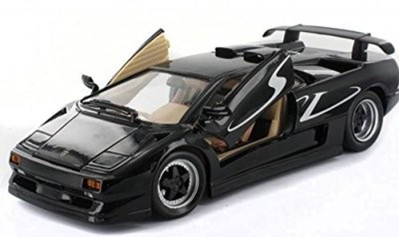 Lamborghini Diablo SV svart - skala 1:18