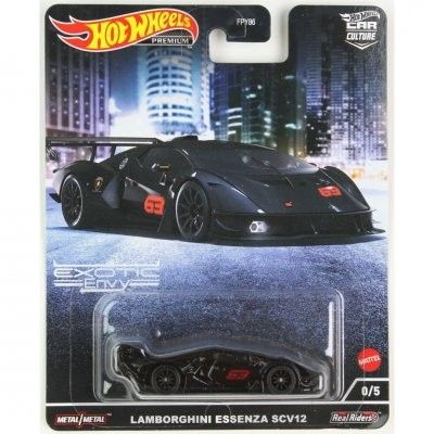Lamborghini Essenza SCV12 svart (chase)- Hot Wheels 1:64