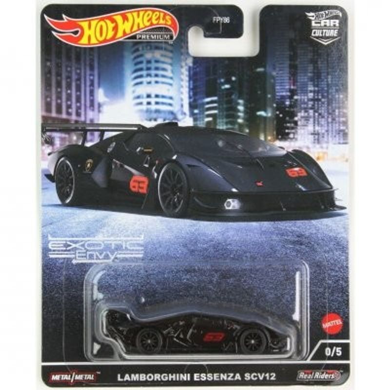 Lamborghini Essenza SCV12 svart (chase)- Hot Wheels 1:64