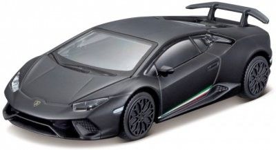 Lamborghini Huracan Perf. svart - skala 1:43