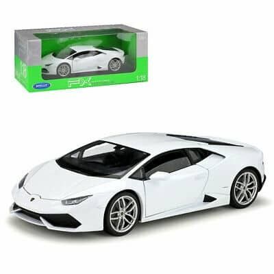 Lamborghini Huracan LP 610-4 vit - skala 1:24