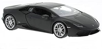 Lamborghini Huracan LP 610-4 matt svart - skala 1:24