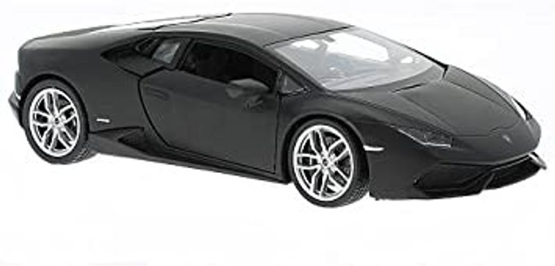 Lamborghini Huracan LP 610-4 matt svart - skala 1:24