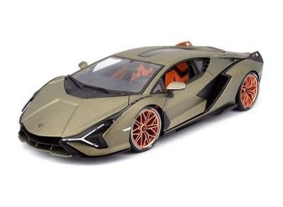 Lamborghini Sian FKP 37 grön 2020 - 1:18
