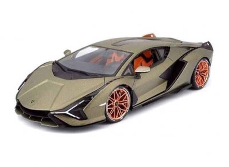 Lamborghini Sian FKP 37 grön 2020 - 1:18