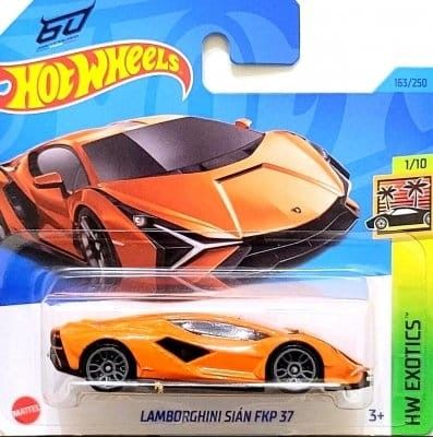 Lamborghini Sian FKP 37 orange - Hot Wheels 1:64
