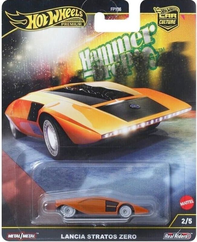 Lancia Stratos Zero - Hot Wheels Car Culture 1:64