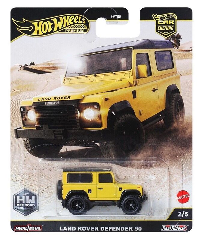 Land Rover Defender 90 - Hot Wheels Car Culture 1:64