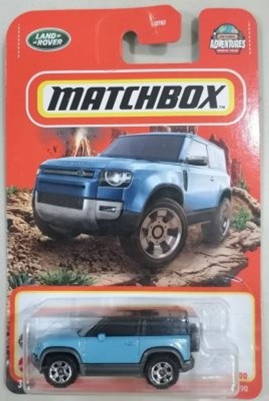 Land Rover Defender 2020 blå - Matchbox 1:64