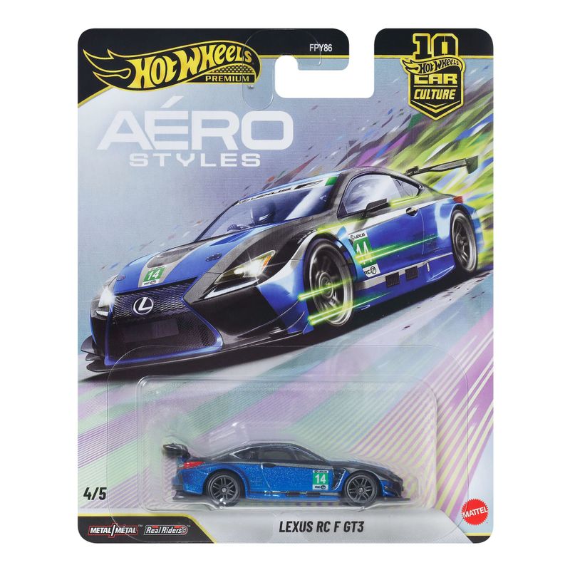 Lexus RC F GT3 - Hot Wheels Aero Styles 1:64