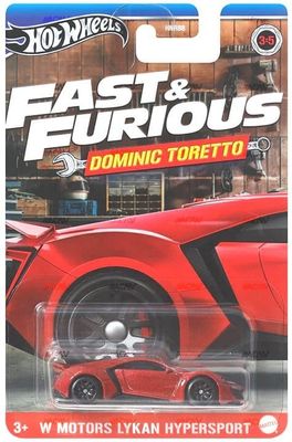 Lykan Hypersport Fast & Furious - Hot Wheels 1:64