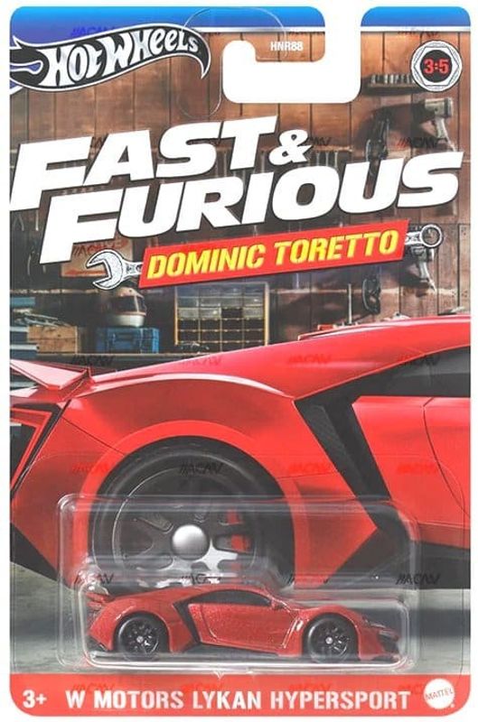 Lykan Hypersport Fast & Furious - Hot Wheels 1:64
