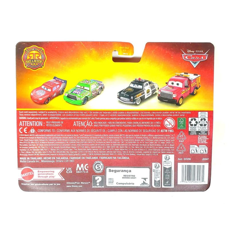 Lightning McQueen, Harry Knøl – Disney Biler: Race & Rescue